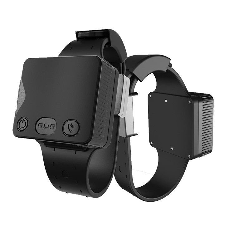 Personal Ankle GPS Tracker with bracelet belt on off alarm for Parolee Prisoner - 1