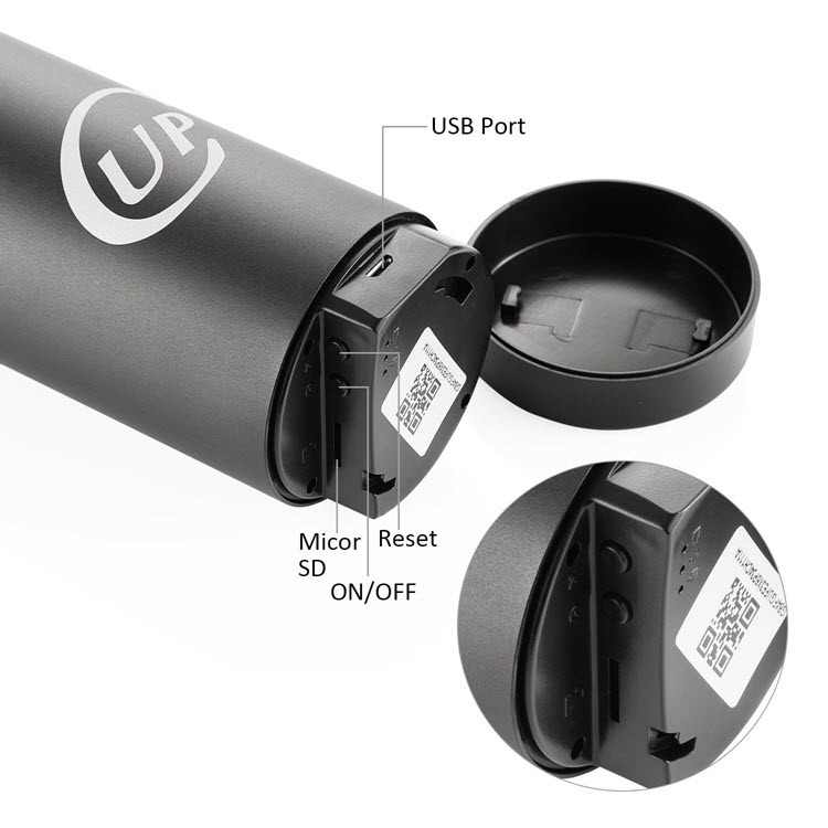 720P Portable Hidden Wireless Cup Camera - 4
