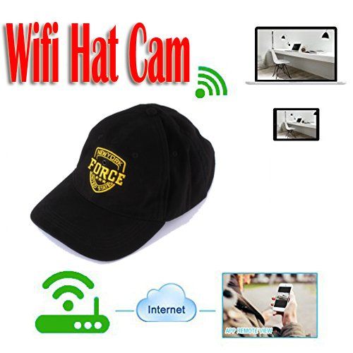 وائی ​​فائی جاسوس ٹوپی کیمرے MINI کا احاطہ ٹوپی کیپ کیمرڈر - 1
