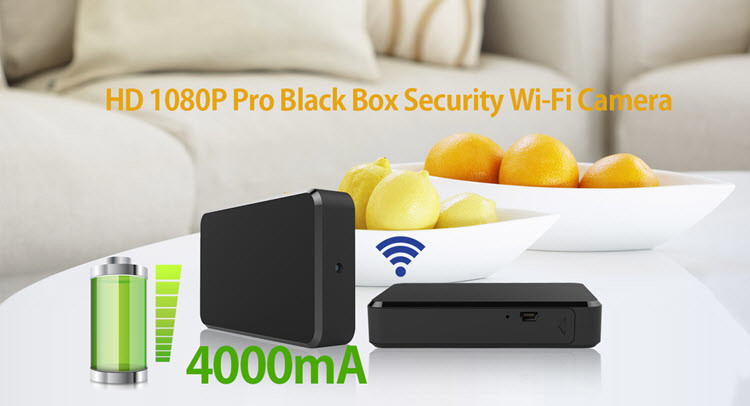 SPY060 - WIFI HD 1080P Pro Black Box Security Camera - 2