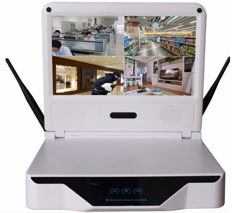 Smart Home անվտանգության ազդանշանային հավաքածուներ անլար IP ֆոտոխցիկ HD 1.3 մեգա պիքսելային wifi ցանց - 2