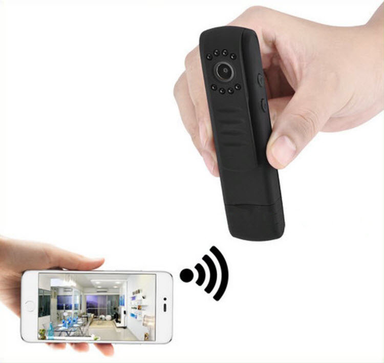 WIFI Portable Wearable Security 12MP Camera, 1296P, H.264, App control - 5