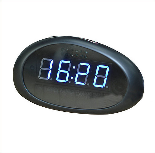 1080P WIFI Clock Camera, FHD 1080P, 158 degree wide-angle lens, H.264, Support 64G - 2