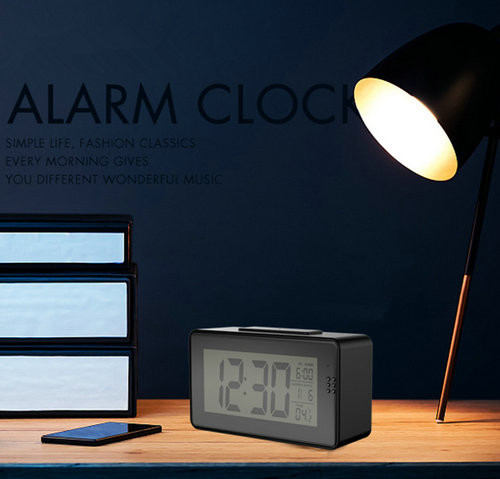 Alarm Clock Camera (Wifi), Night vision, Motion Detection - 10