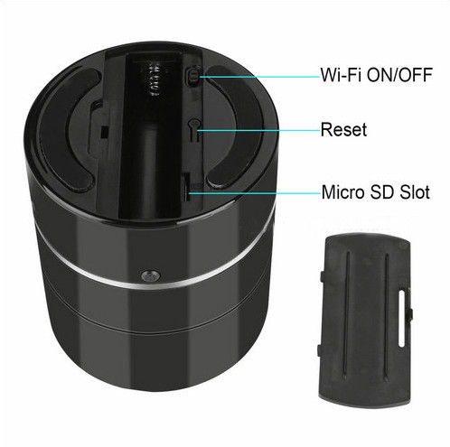 Bluetooth Music Player WIFI Camera - 2
