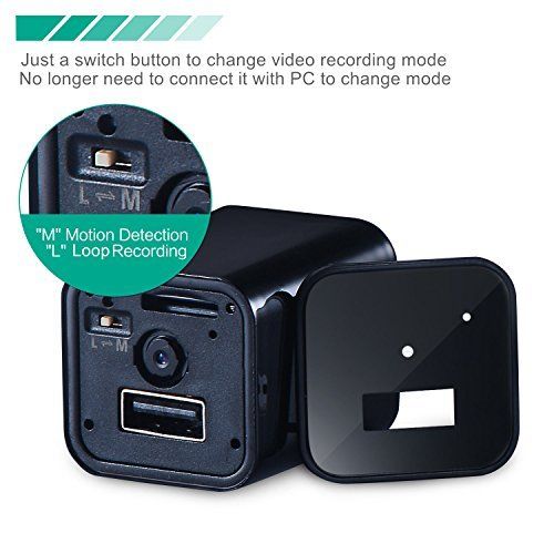 1080P HD USB պատի AC Plug լիցքավորիչը - 3