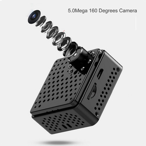 Mini WIFI տեսախցիկ DVR, 5.0Mega 160 դեգրի տեսախցիկ, Nightvision, SD Max128G - 4