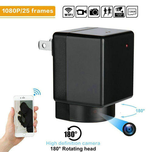 WIFI լիցքավորիչի տեսախցիկ, Camera 180 աստիճանի ռոտացիա, WIFI, P2P, IP, 1080P, H.264 - 1