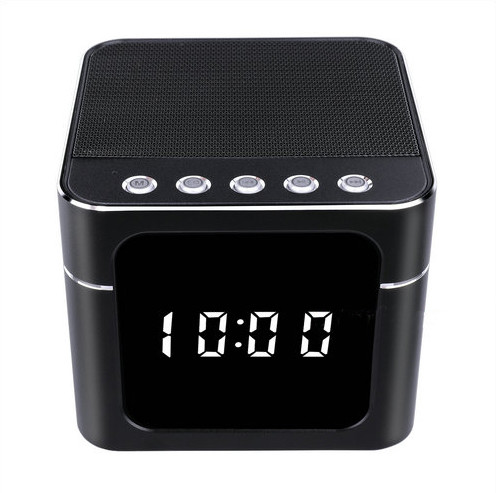 WIFI Clock Bluetooth Speaker with Nightvision - 8