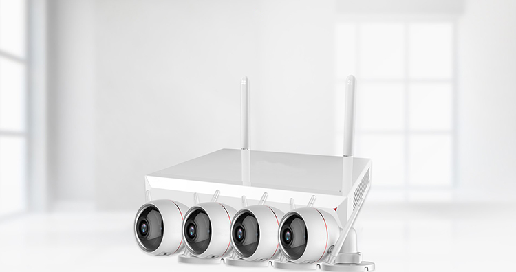 Wireless NVR and Wi-Fi camera (4 channel) - 1 750px