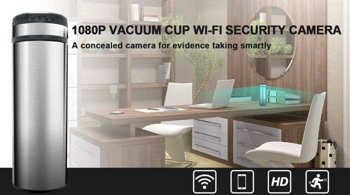 SPY298 - HD 1080P գավաթ Wi-Fi անվտանգության տեսախցիկ 01
