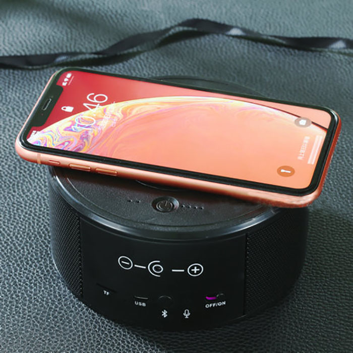 SPY300 - WIFI Speaker Camera, Wireless Charger + Bluetooth Speaker 03