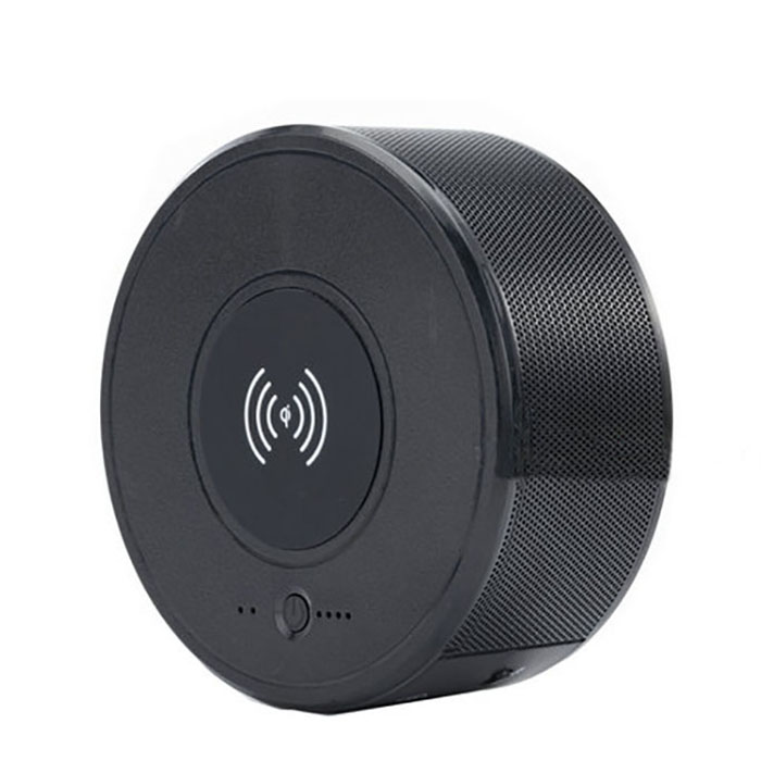 SPY300 - Kamera tal-iSpeaker WIFI, Ċarġer tal-Wireless + Speaker Bluetooth 10