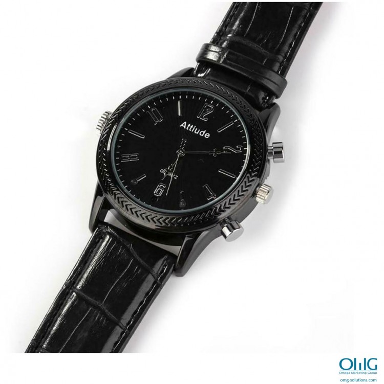 SPY338 - Spy Fashionable Men's Watch - Fashionable Black Watch