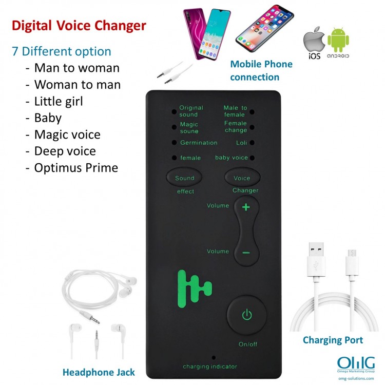 SPY355 - Portable Voice Changer - All Features 3