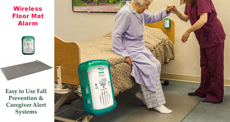 Elderly Fall Prevention Omg Wireless Floor Mat Alarms For Home