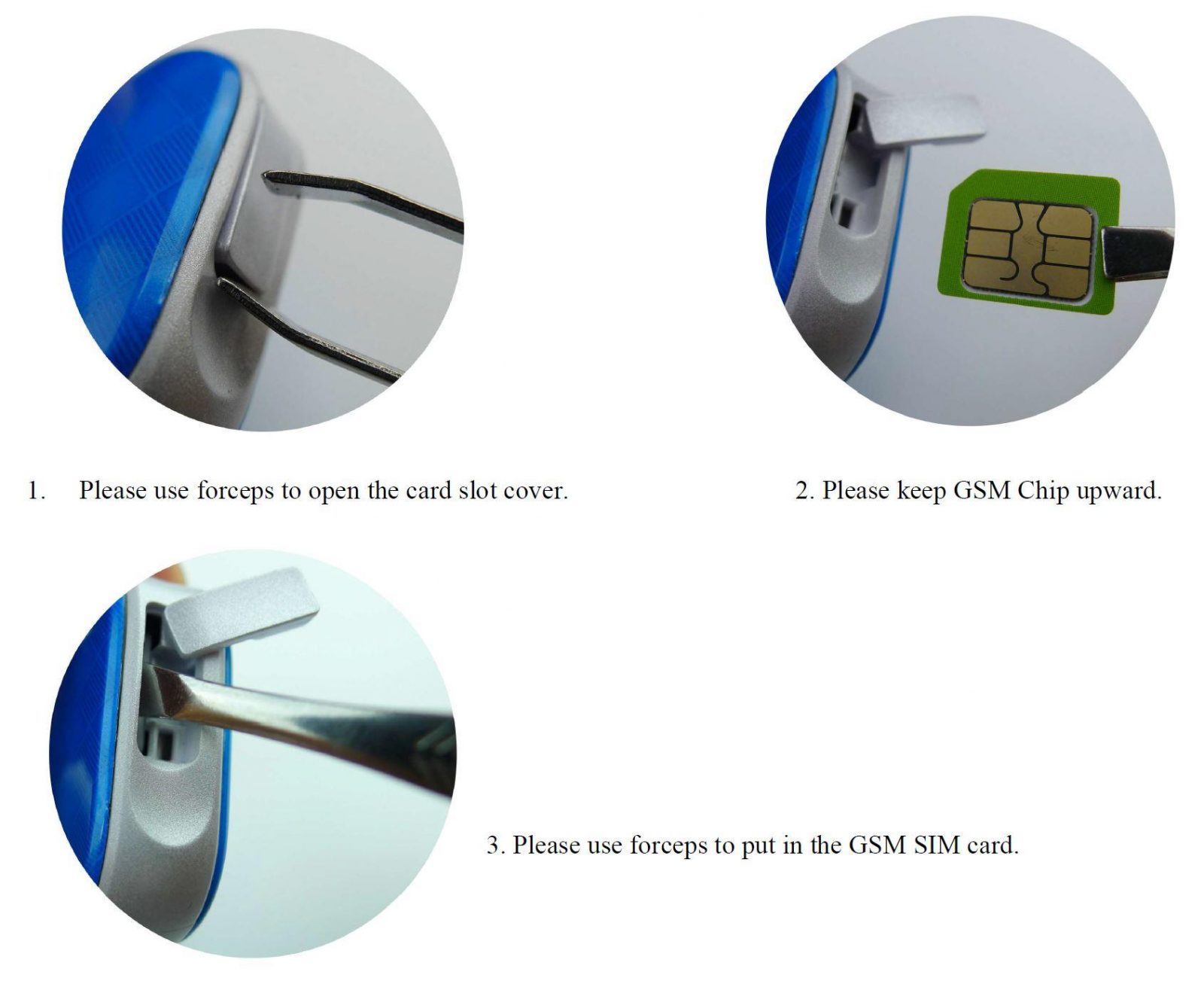 Pendant GPS Tracker for Elderly - SIM Card