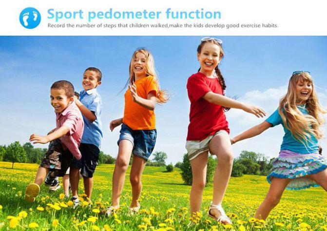 3G Kids GPS Tracker Watch - Sport Pedometer