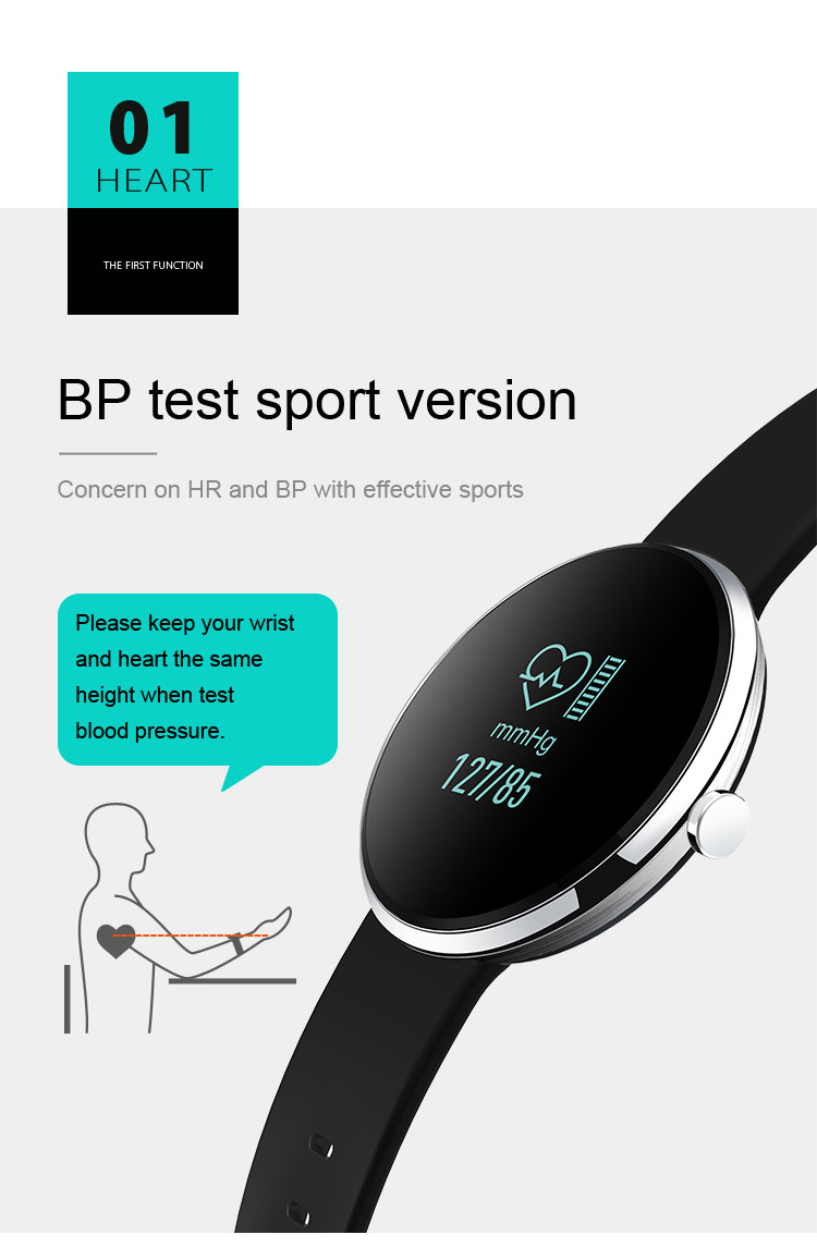 Health Wrist Watch [OMGHW02] - BP Test Sport Version