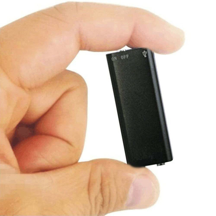 Mini Spy USB Audio Voice Recorder & MP3 Player Flash Drive - 1