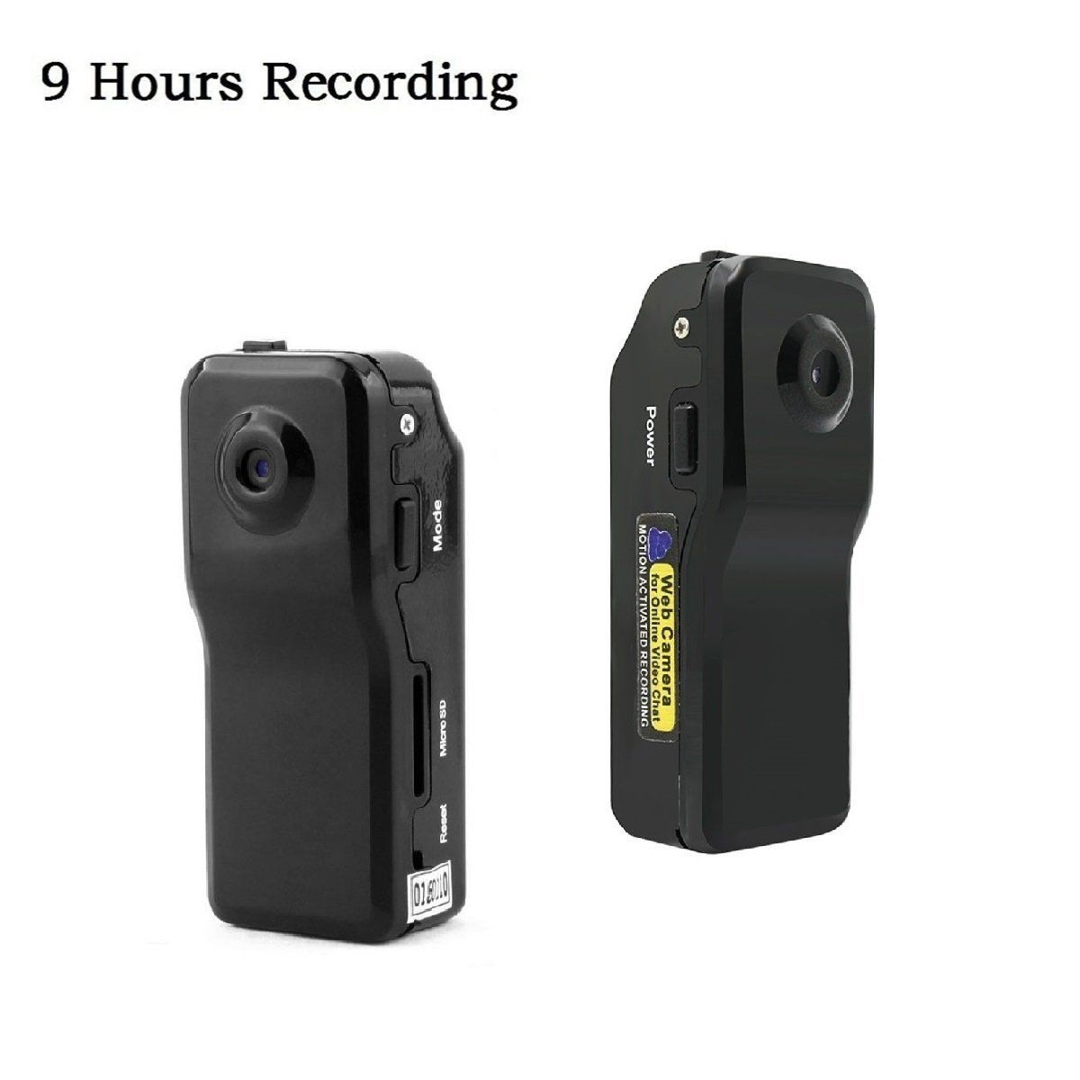 Motion Detection нь Mini тагнуул камер 960P HD Нууц дуу чимээ идэвхижүүлэлт эм