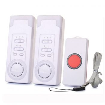 Wireless Emergency Care Alarm Call Button Alert System -500+ft Operating Range (2 in 1) - 1