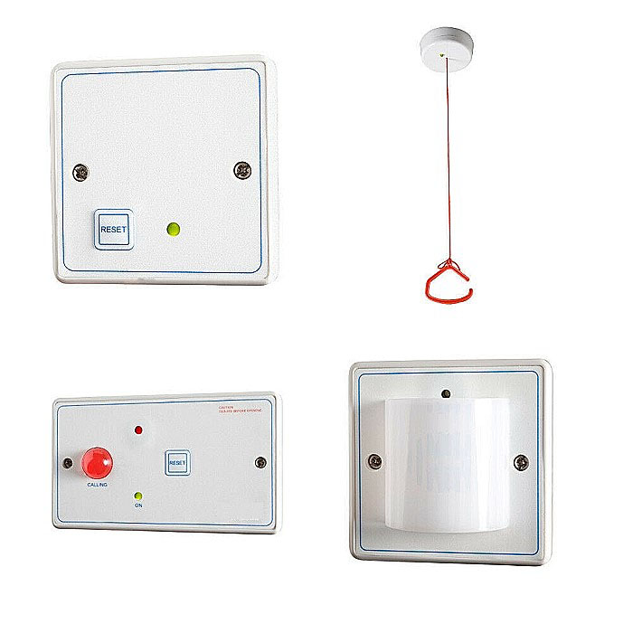 RGL Disabled Toilet Alarm Call For Assistance Pull Cord Unit 