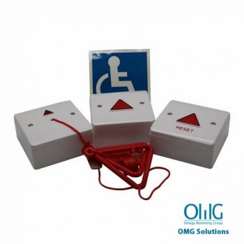 „EA049“ - neįgaliųjų tualetų traukimo žadintuvo rinkinys su negalia