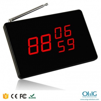 EA999-CM01 - Wireless SOS Emergency Panic Nurse Call Alarm - Slim Central Monitoring Unit - Walang Pamagat