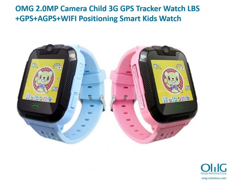 GPS021W - OMG Kids Tracker Watch - Image