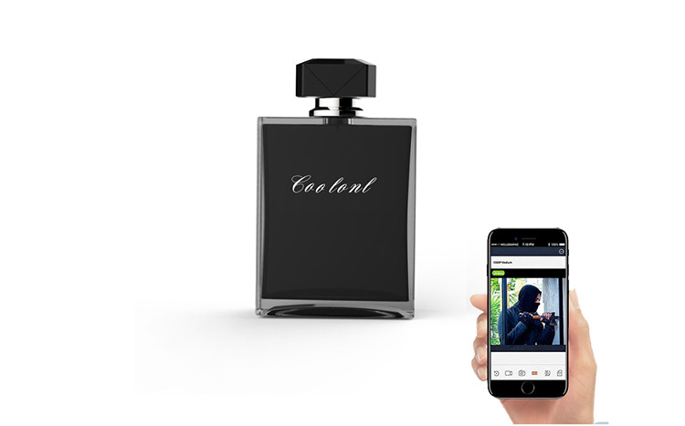 Perfume Bottle Hidden Spy Camera - 1