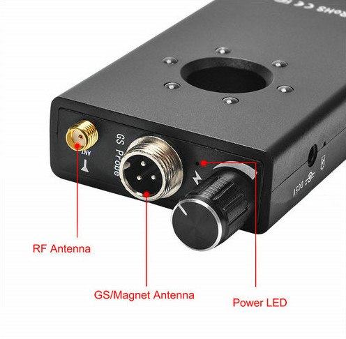 SPY995 - Spy Detector tal-Kamera - Ditekter tal-Lens-Magnet-Signal - 7