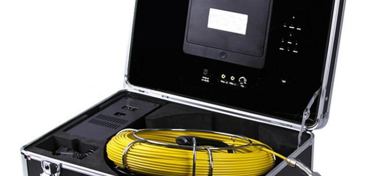 Waterproof Pipe Inspection Camera amin'ny cable 20m Fiber Glass - 1