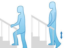 Fall prevention exercises for seniors - Step up your Steps