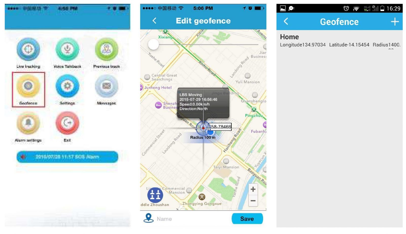 Pendant GPS Tracker for Elderly - Mobile Apps 3