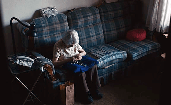 Elderly living alone