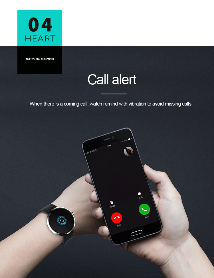 Health Wrist Watch [OMGHW02] - Call Alert
