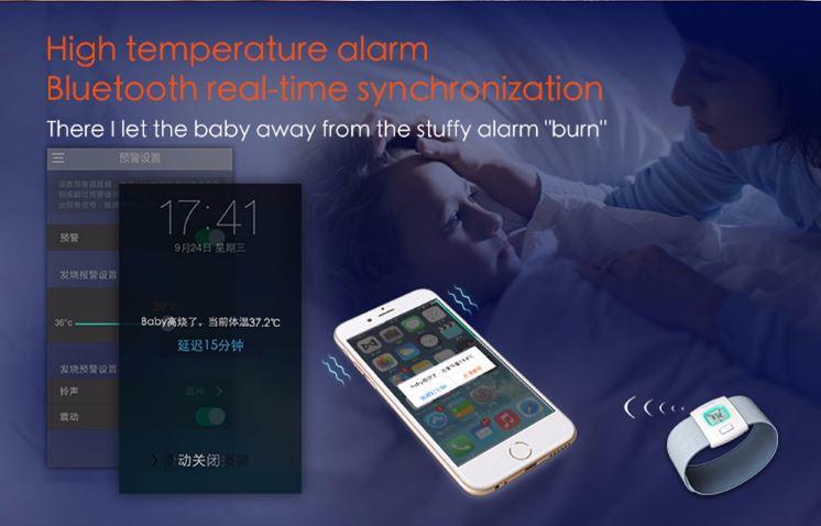 OMG - iFever - Inteligent Thermometer - High Temperature Alert - Bluetooth Synchronisation (omg-solutions.com)