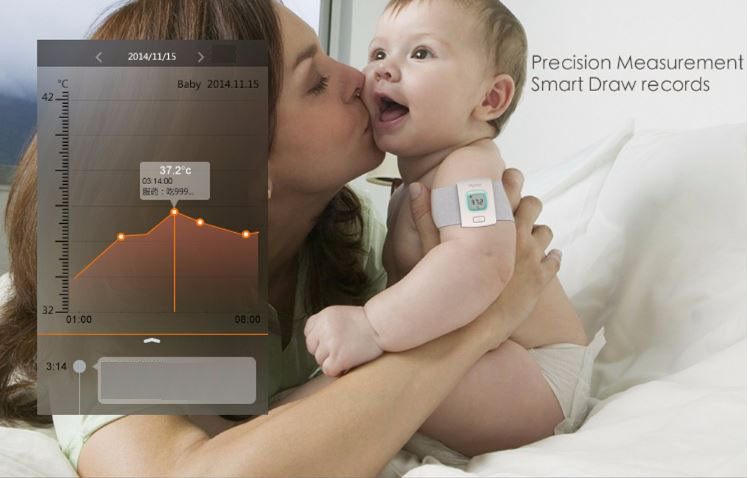 iFever - Intelligent Thermometer - Precision Measurement, Smart Darw records