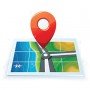 GPS map, icon,