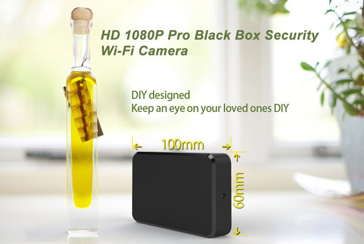 SPY060 - WIFI HD 1080P Pro Black Box Security Camera - 5
