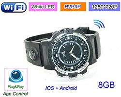 WIFI Watch Camera, P2P, IP, Video 1280720p, App Control - 1 250px