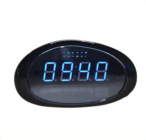 1080P WIFI Clock Camera, FHD 1080P, 158 degree wide-angle lens, H.264, Support 64G - 4