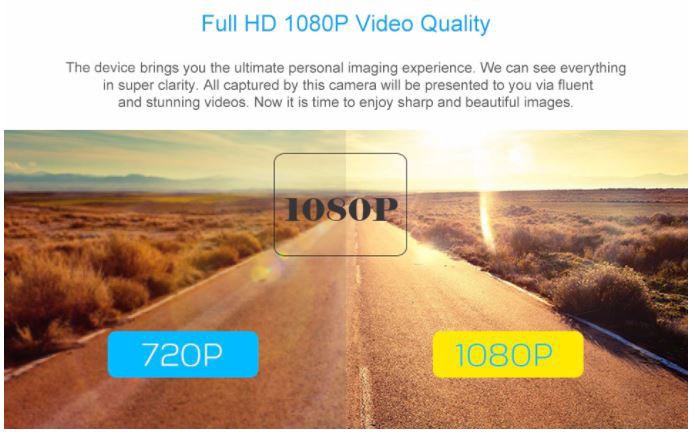 Mini Car DVR Car Black Box Full HD 1080p Night Vision Camera - 5