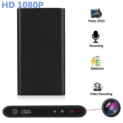 Ultra Thin HD 1080P Mobile Power Bank Spy Camera Hidden Camera Night Vision Spy - 1