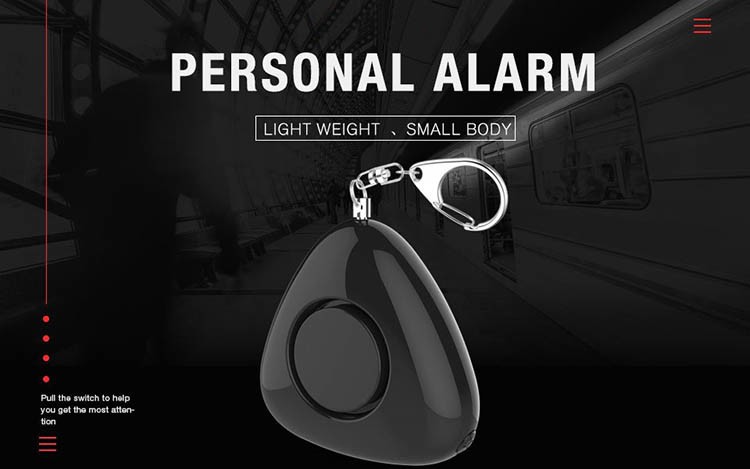 Personal Keychain Alarm for Women Kids Students Elderly and Night workers - 8