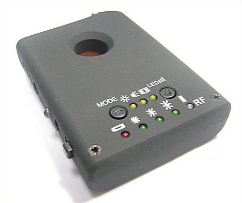 RF Bug Lens Detector, 6pcs led ,0-6.5G,Distance 3m - 3