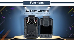 WIFI,GPS,3G,4G Body Worn Camera - 1 250px