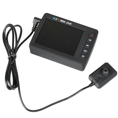 Mini Portable Button Camera DVR, Wireless Remote Control - 2