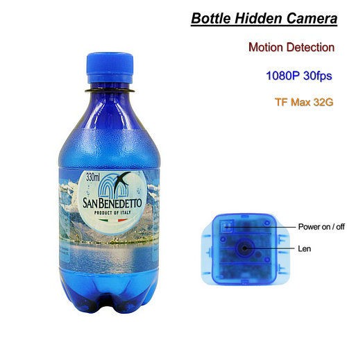 Bottle Hidden Camera, Motion Detection - 1